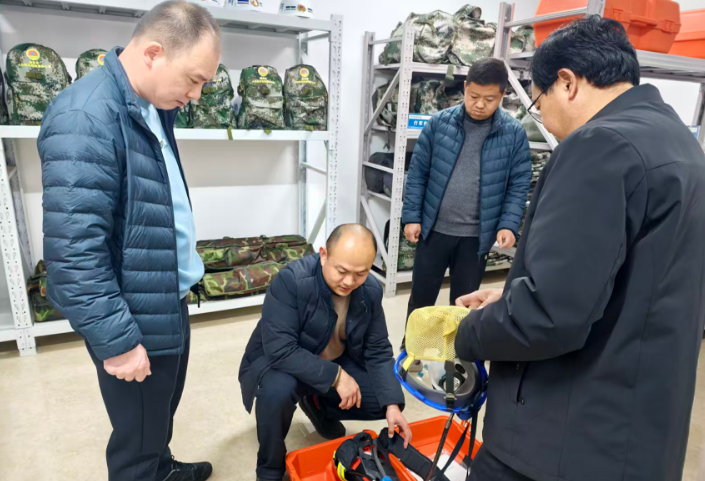 夯实备战之基，保障应急之需
——淮北市国防动员办开展战备物资库专项检查